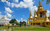 Buddhist Art of Temples in North