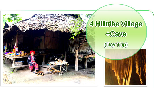 4 Hill tribe Village + Chiang Dao Cave